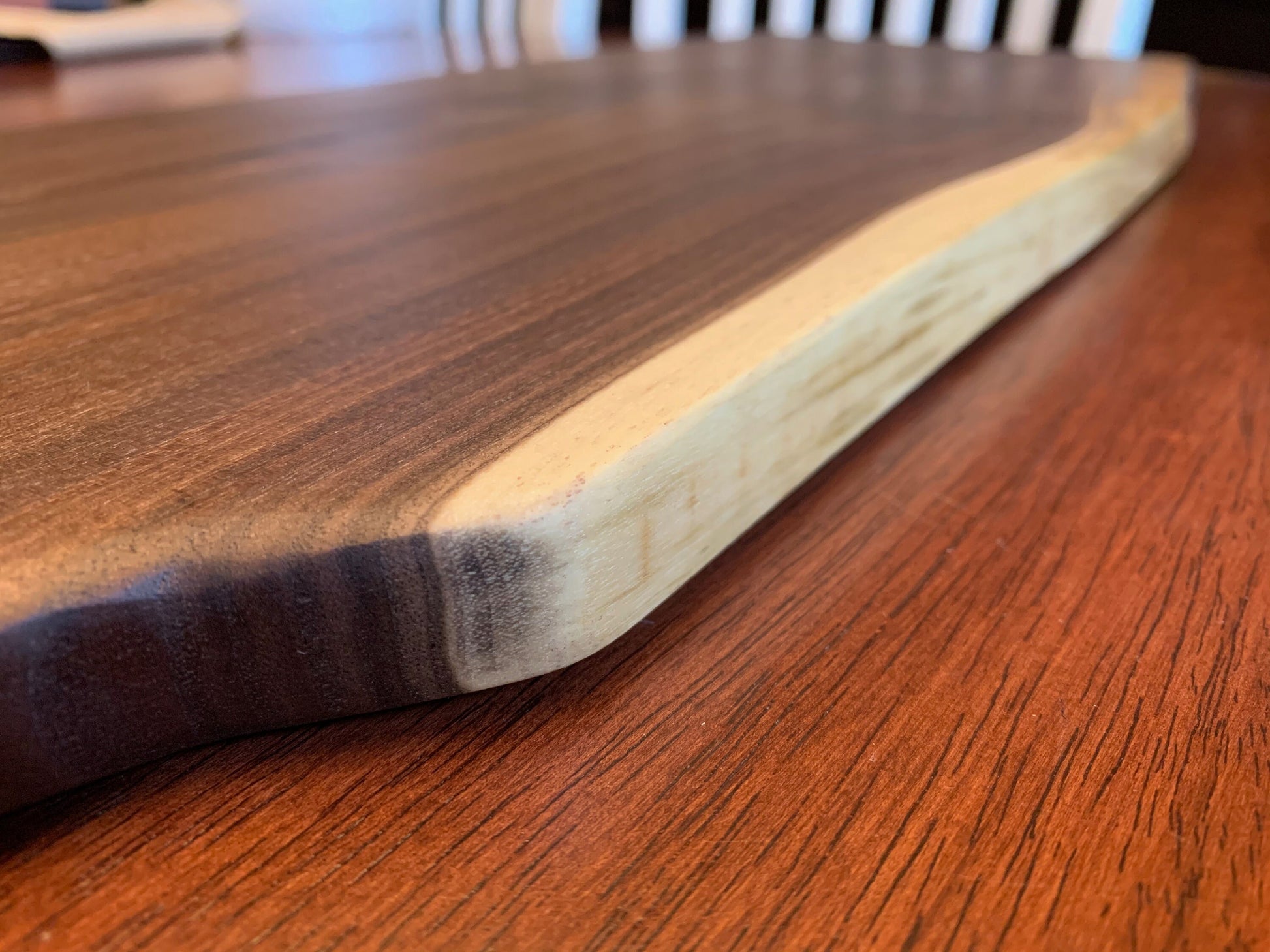 Charcuterie Board, Live Edge Black Walnut, Live Edge Cutting Board, Serving Tray, Handcrafted