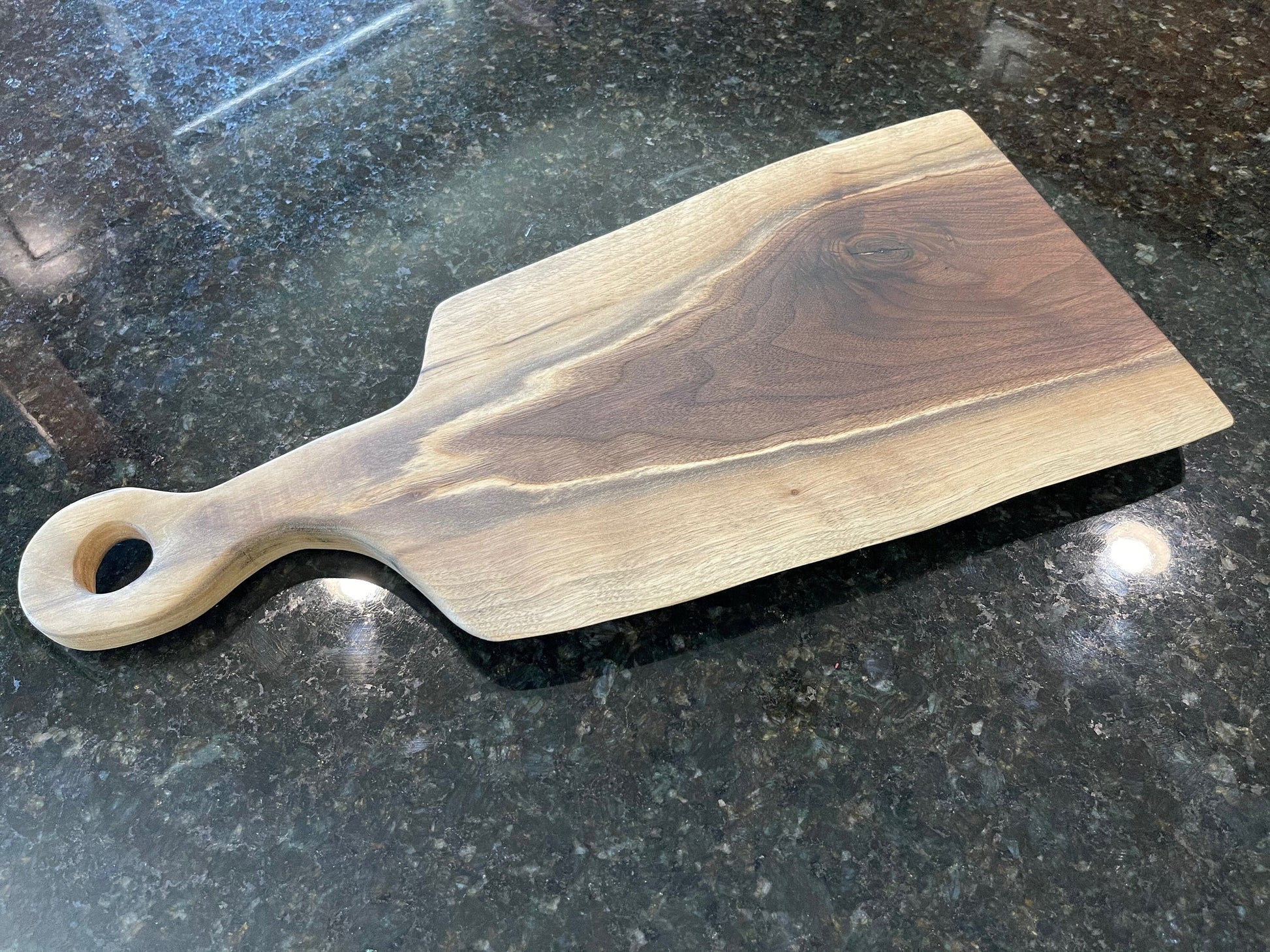 Live Edge Walnut Charcuterie Board, Sushi Serving Tray, Handcrafted, Ready to Ship 028