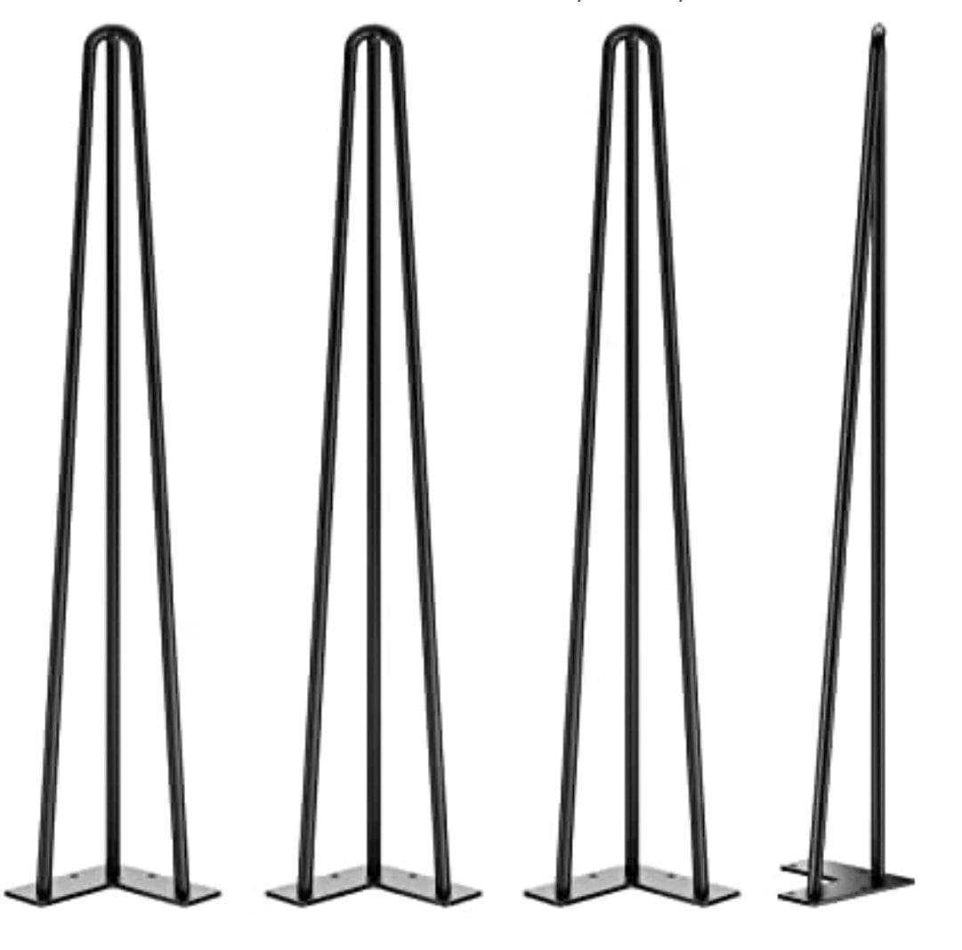 Custom Live Edge Black Walnut Desk, Solid Wood Desk, Metal, Computer Desk Wood, Table, Mid Century Rustic